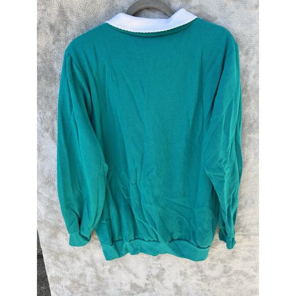 Vintage Puffy Bright 20W Sweatshirt Kitsch Wildflowers Grandmacore - Picture 8 of 10